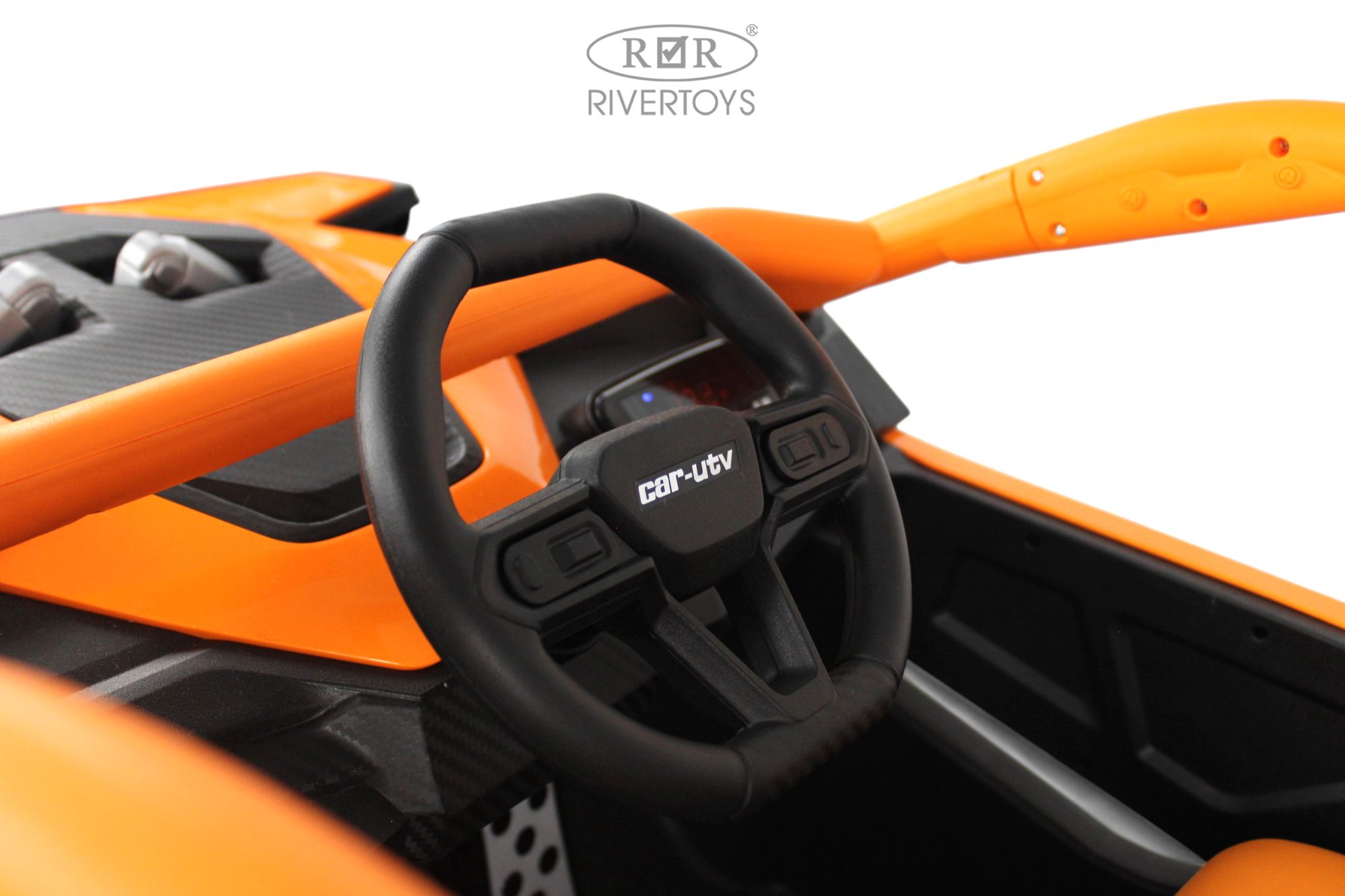 Электромобиль RIVERTOYS Z707ZZ-ORANGE С пультом ДУ - фото 21