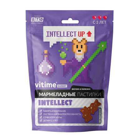 Биологически активная добавка Vitime Gummy Интеллект 30*2.5г