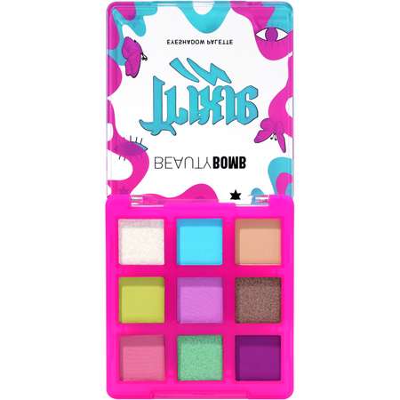 Палетка теней Beauty Bomb Eyeshadow palette Trixie тон 01