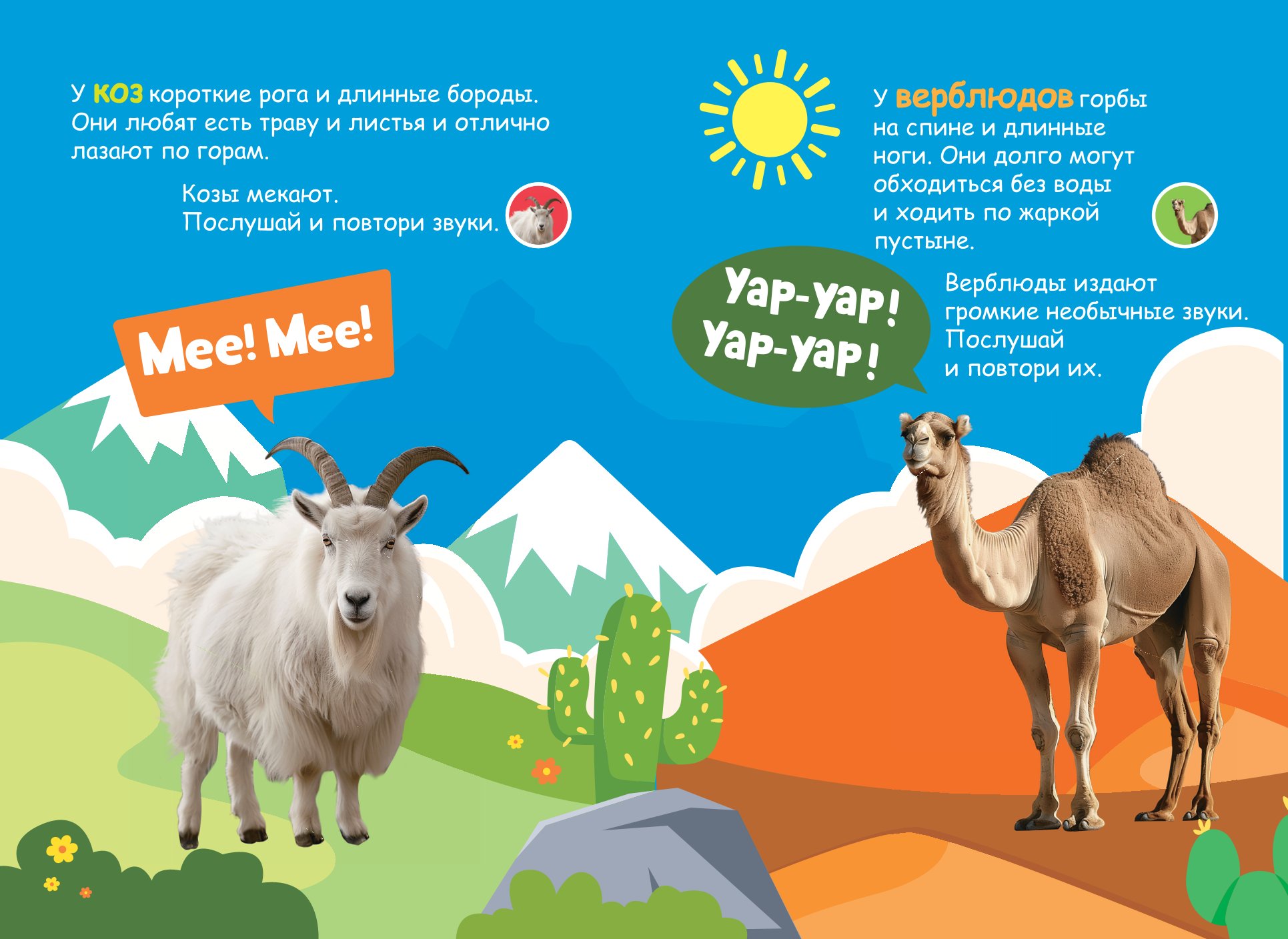 Книга АСТ Моя первая книга со звуками Дикие животные - фото 3