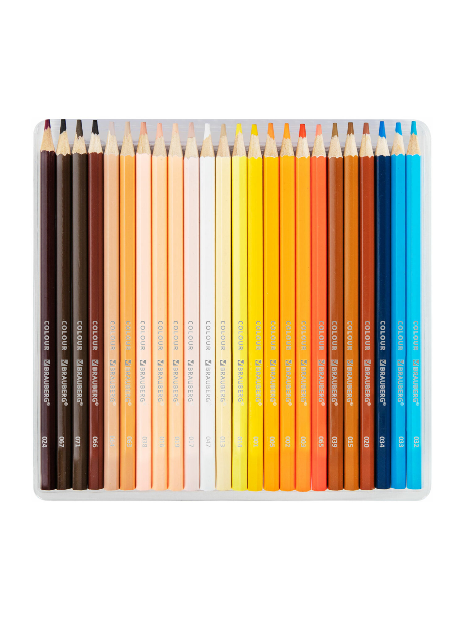 Карандаши цветные Brauberg 72 шт. - фото 11