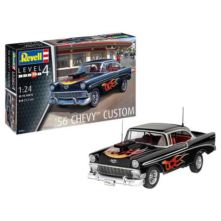 Сборная модель Revell Автомобиль 56 Chevy Customs