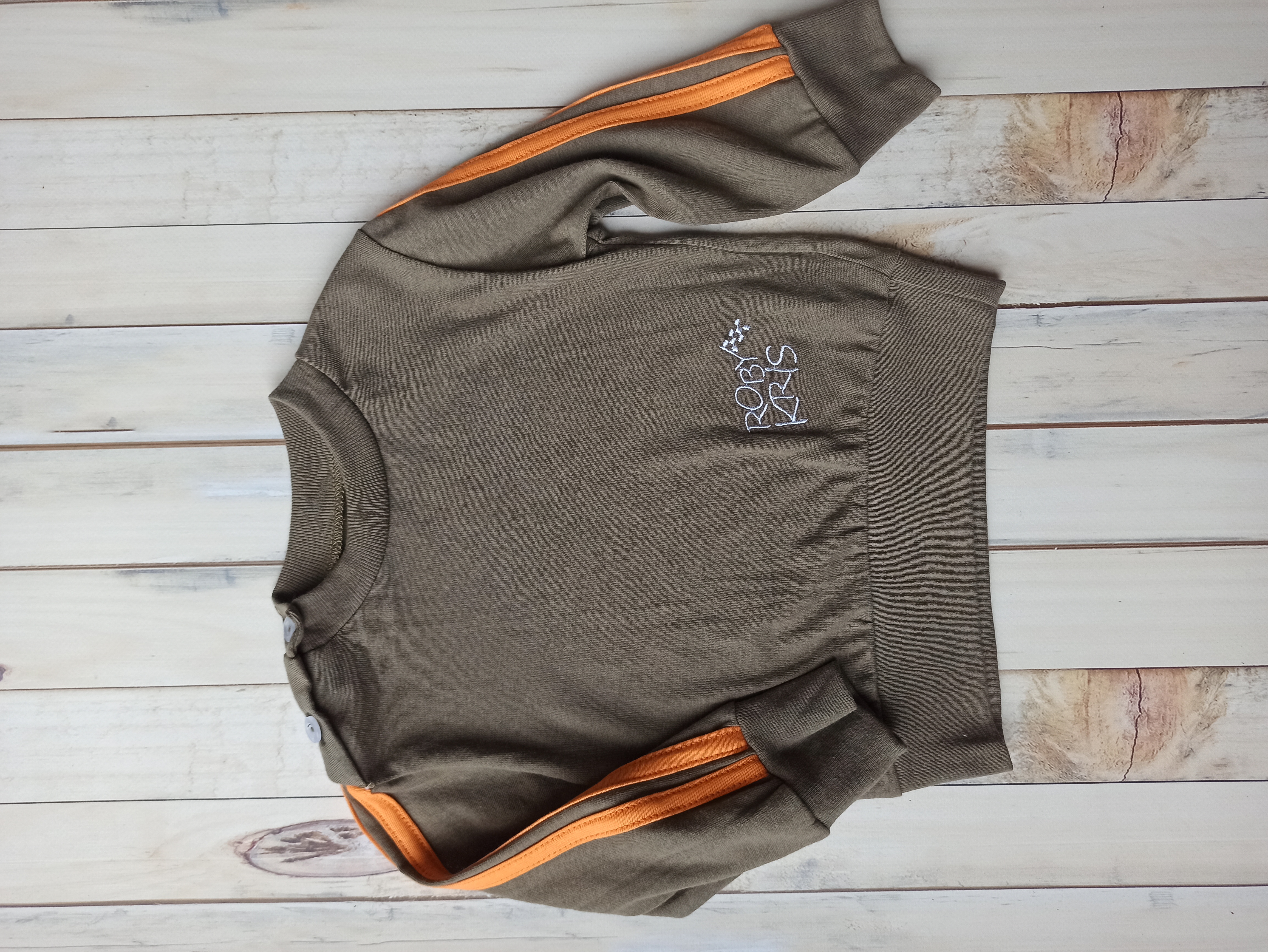 Свитшот 3 шт RobyKris 3-46-17_оранж - фото 2