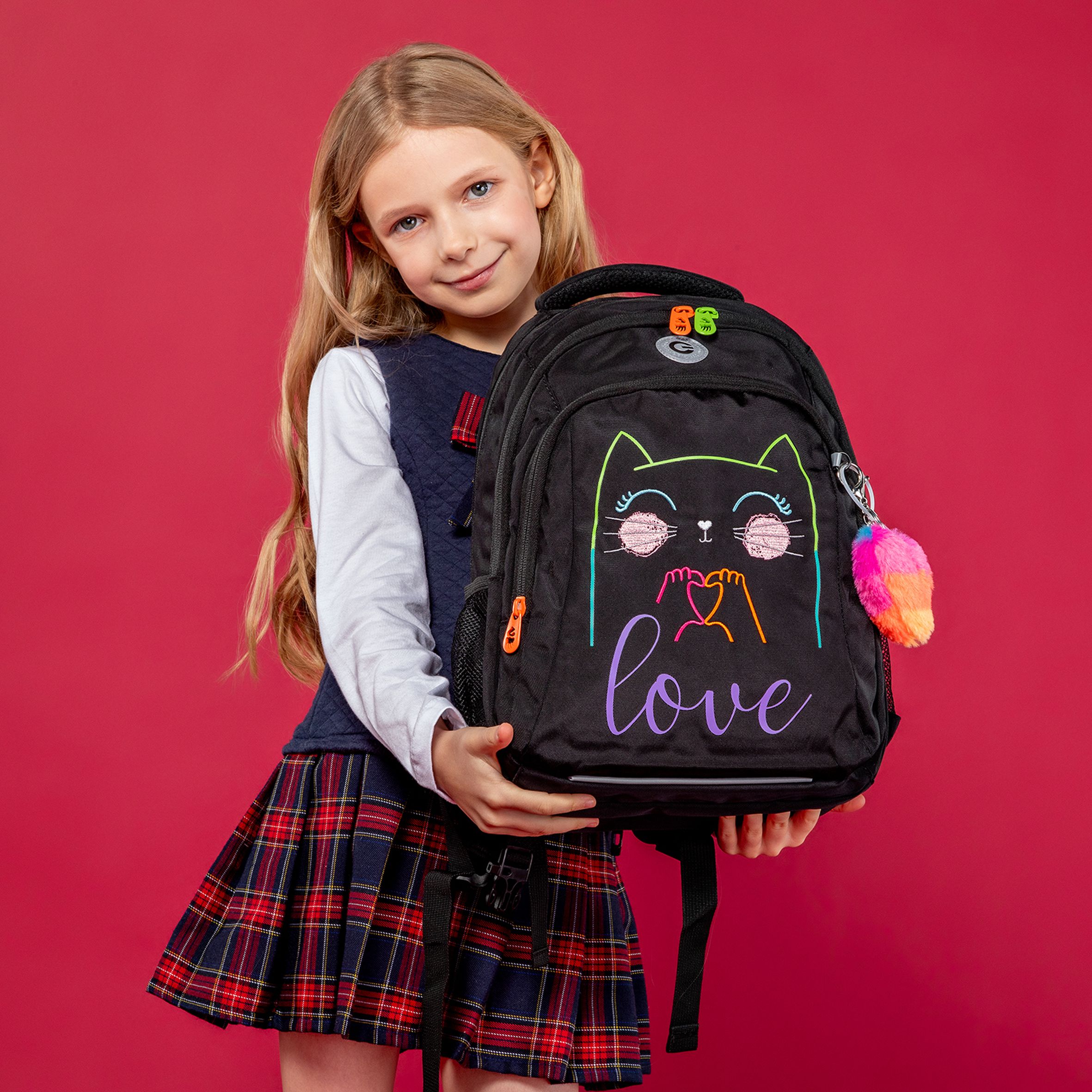 Рюкзак Grizzly для девочки - фото 17