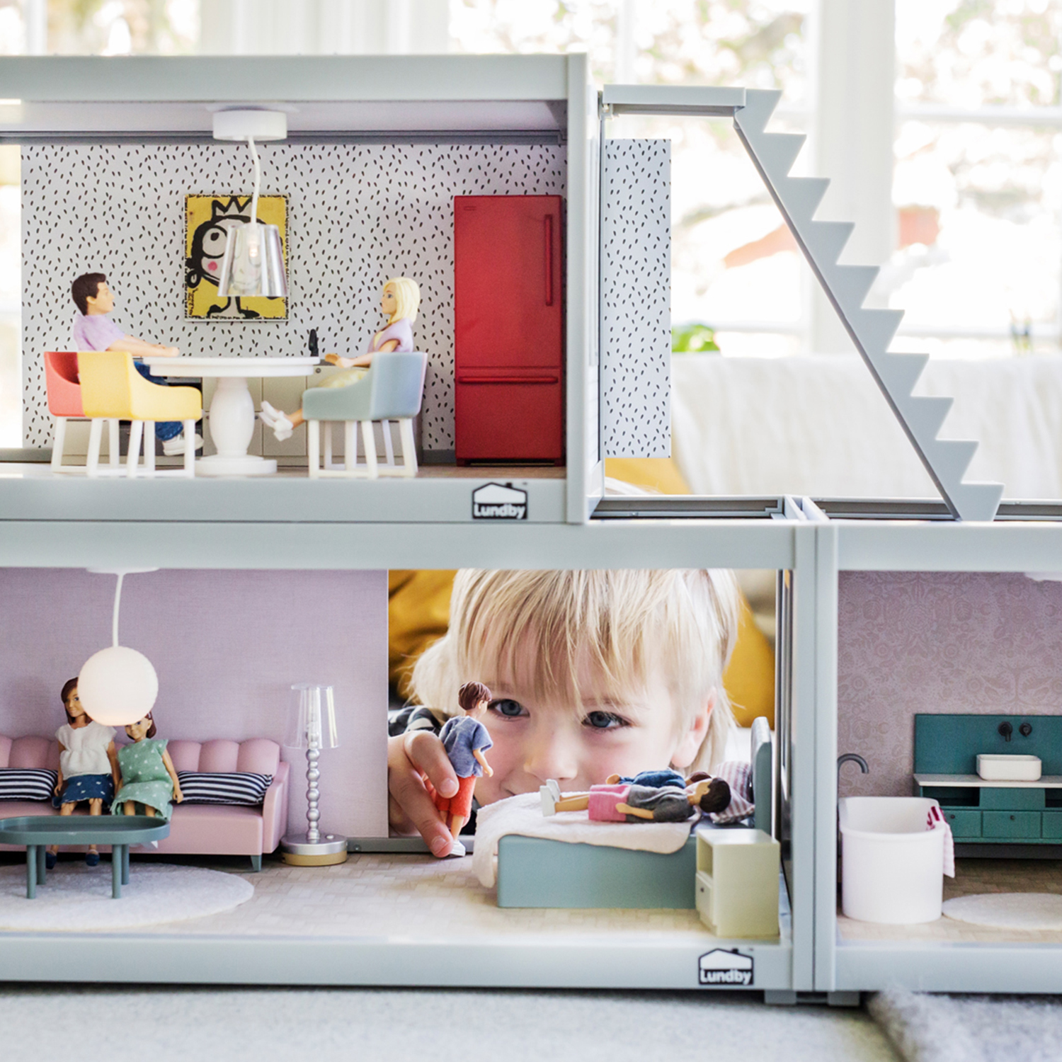 Домик для кукол Lundby с мебелью LB_60306400 - фото 7