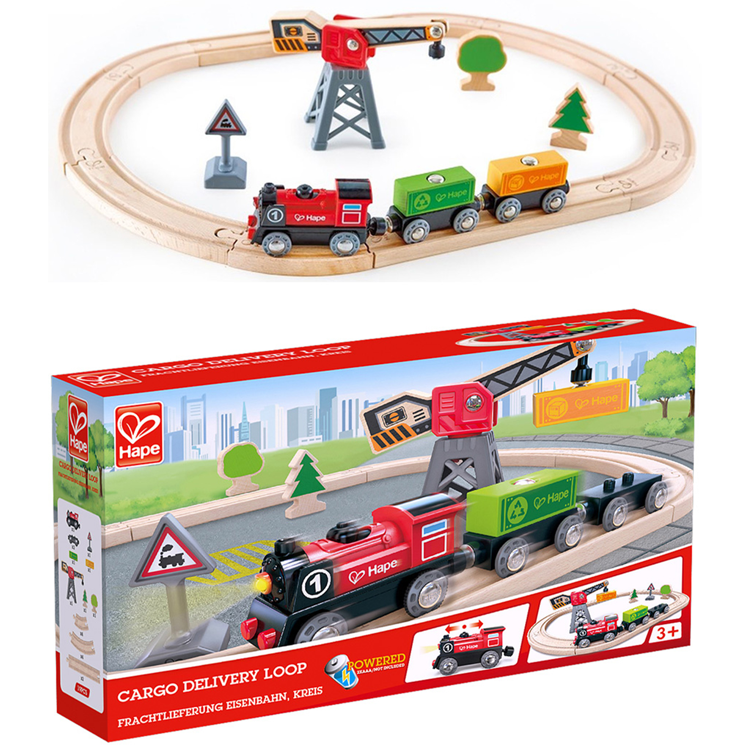 Развивающая железная дорога Hape E3731_HP - фото 4