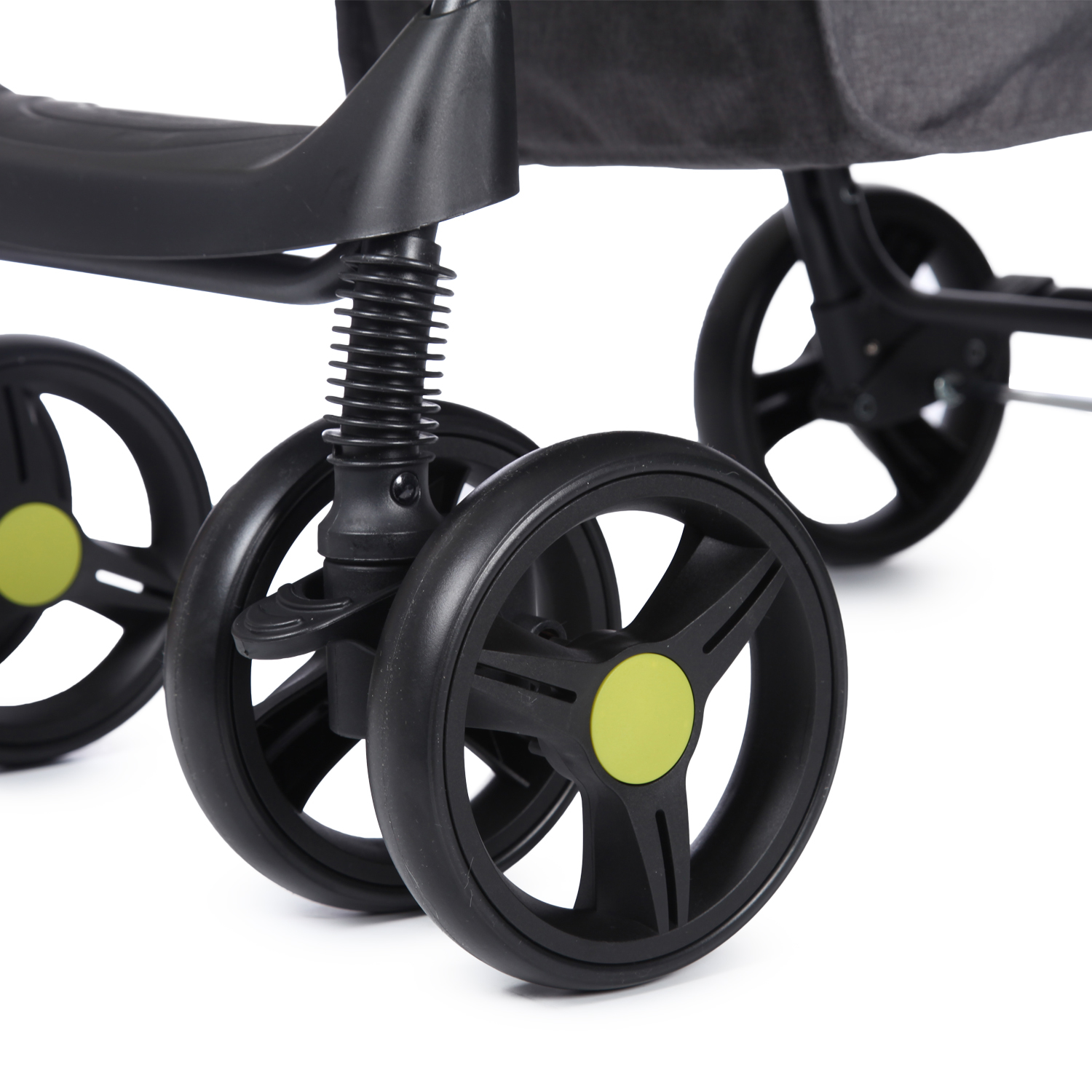Коляска прогулочная Babyton Comfort Green-Grey зеленый - фото 11