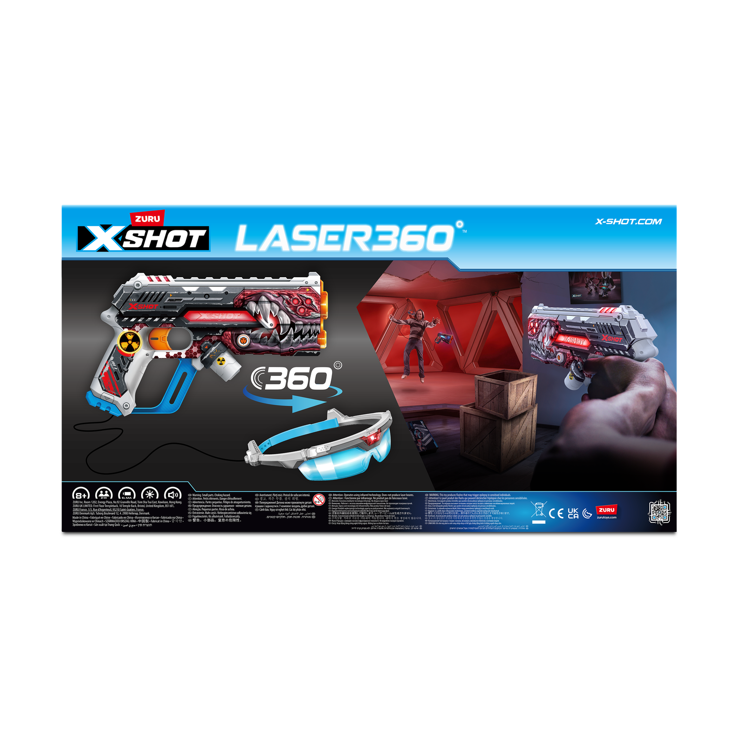 Бластер Zuru XSHOT  Skins Laser - фото 12