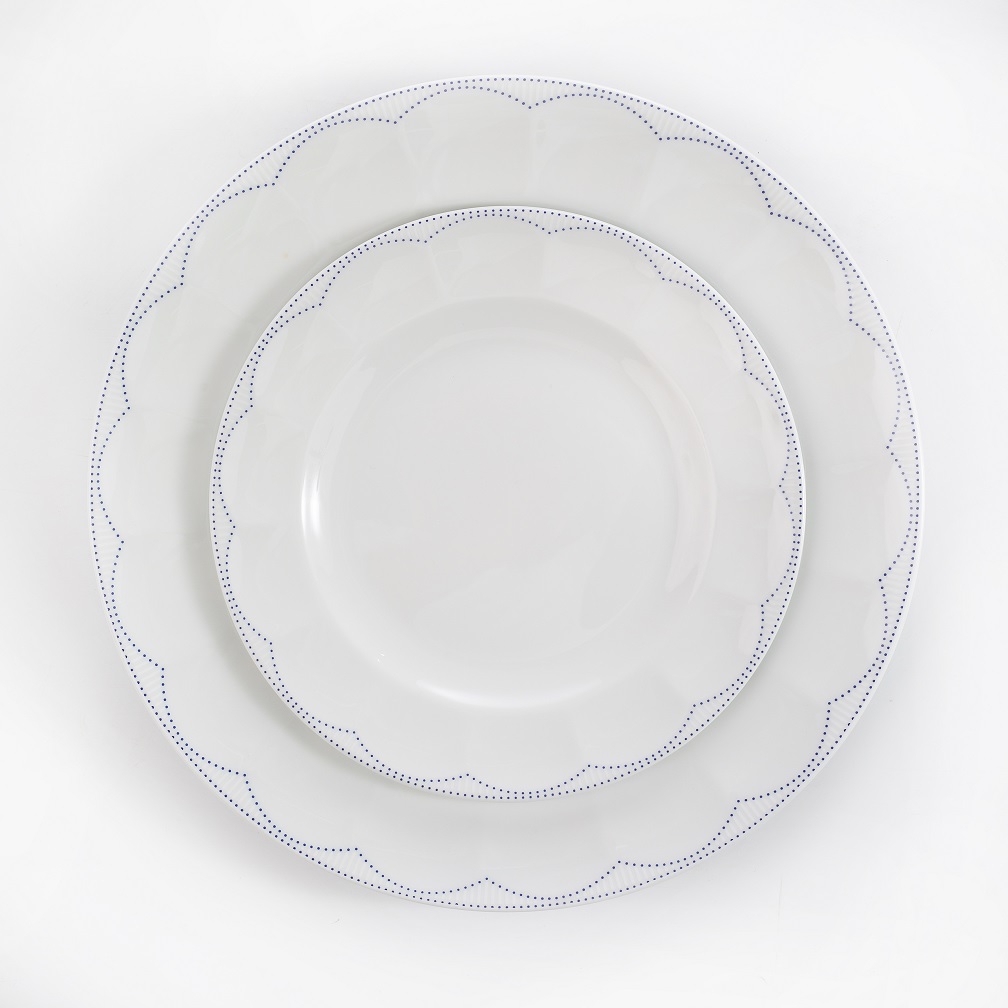 Сервиз столовый Zarin Porcelain Industries на 6 персон Neo Classic Datis Dark Blue 29 предметов - фото 5