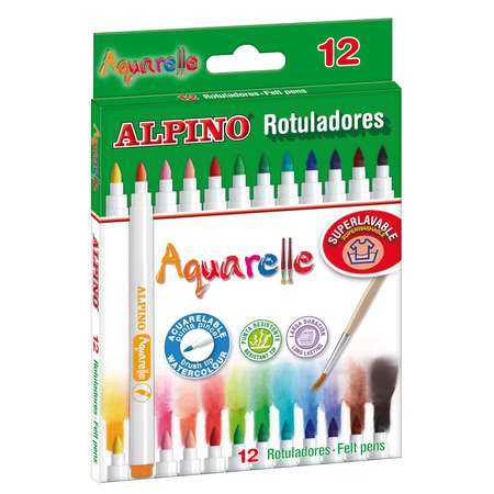 Фломастеры ALPINO 12 цв.
