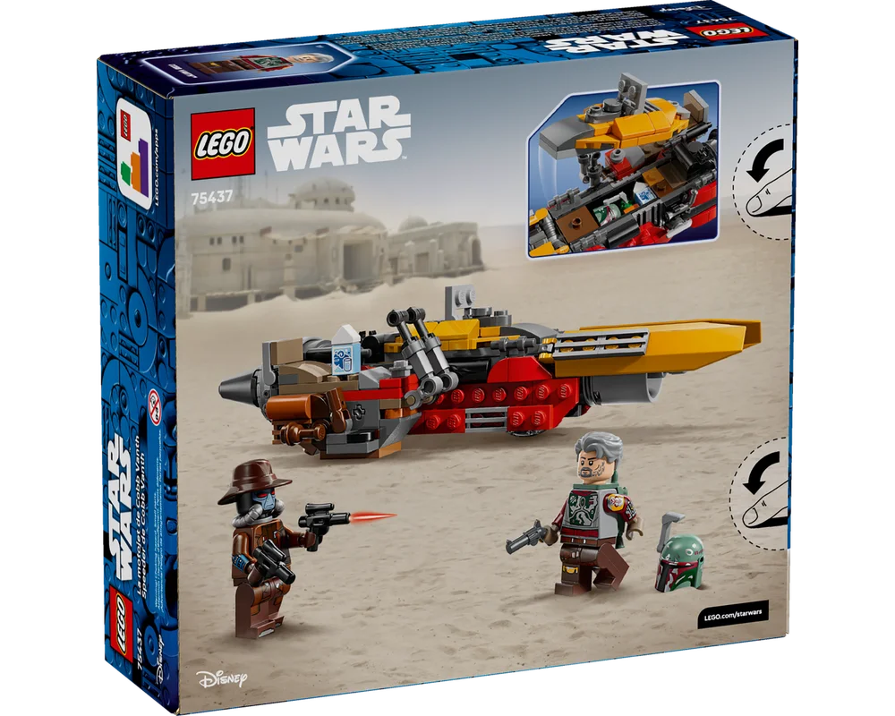 Конструктор LEGO Star Wars 75437 Спидер Кобба Вэнта - фото 1