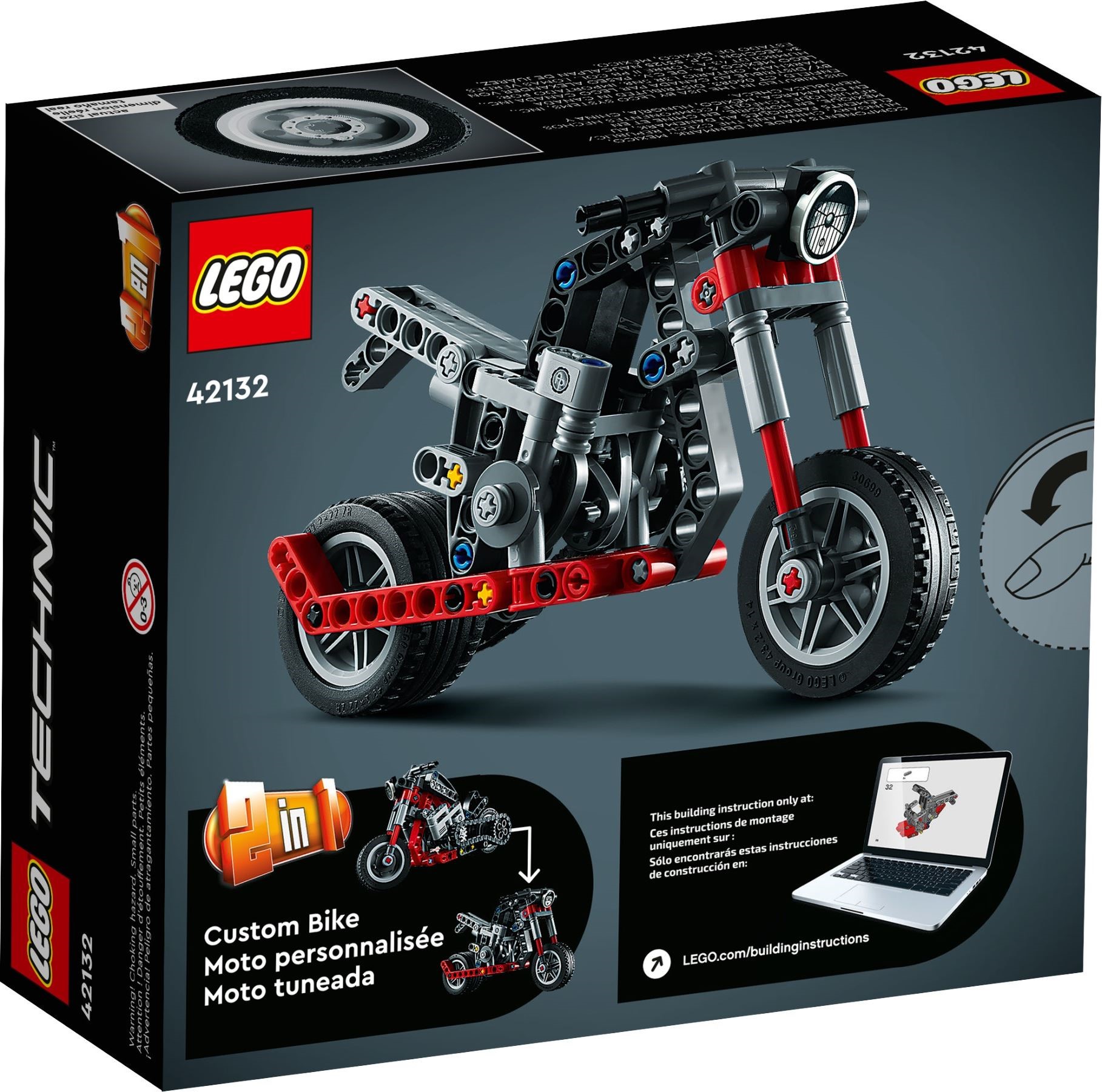 Конструктор LEGO Technic 42132 772 дет. - фото 4