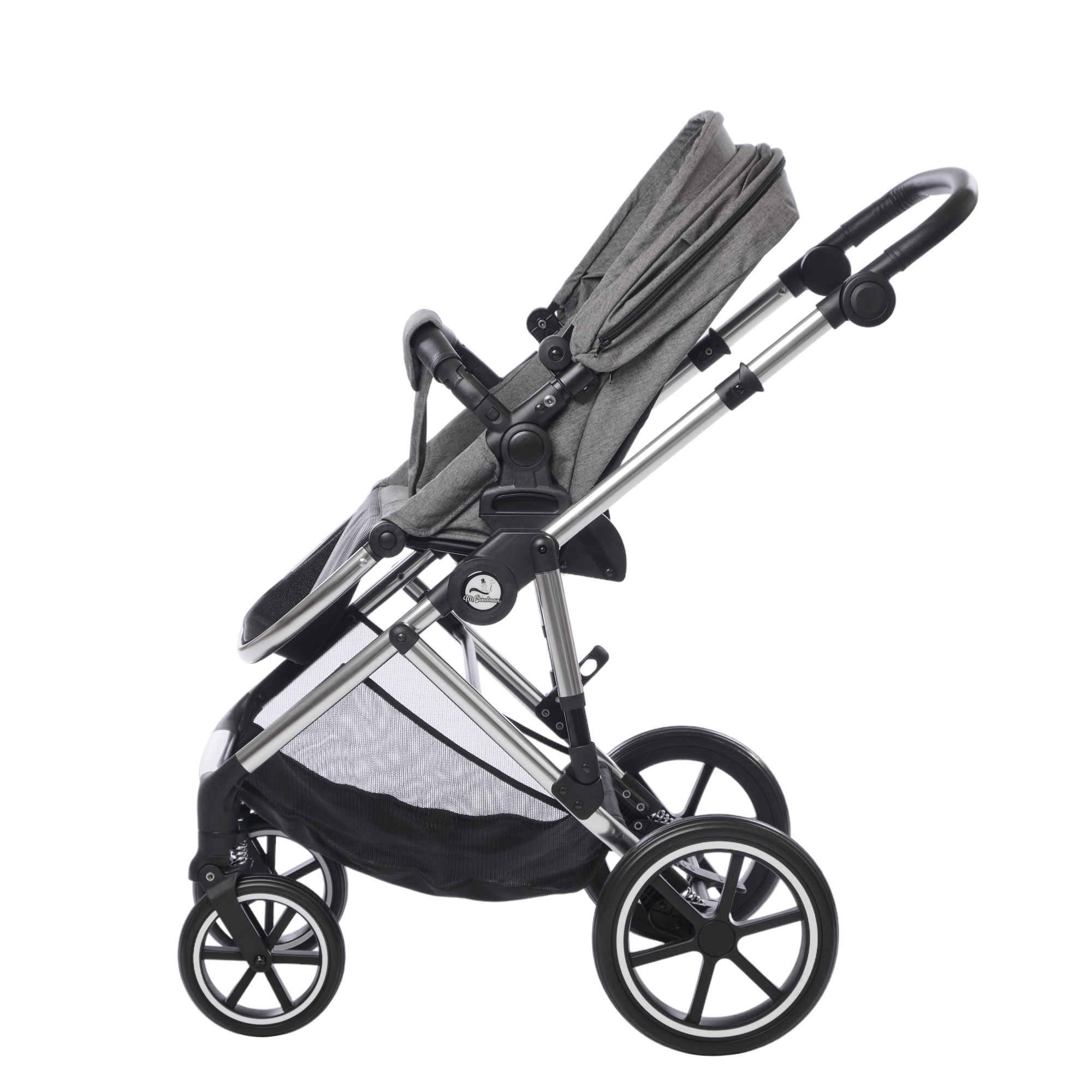 Коляска 2в1 Mr Sandman Discovery Silver - фото 7