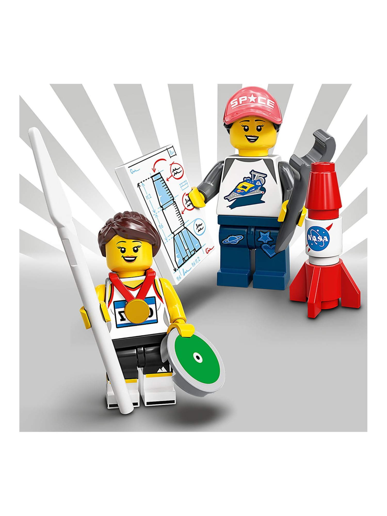 Конструктор LEGO Minifigures Минифигурка 1 шт. 1 дет. - фото 7