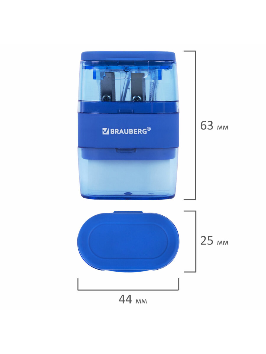 Точилка Brauberg 2 шт. - фото 16