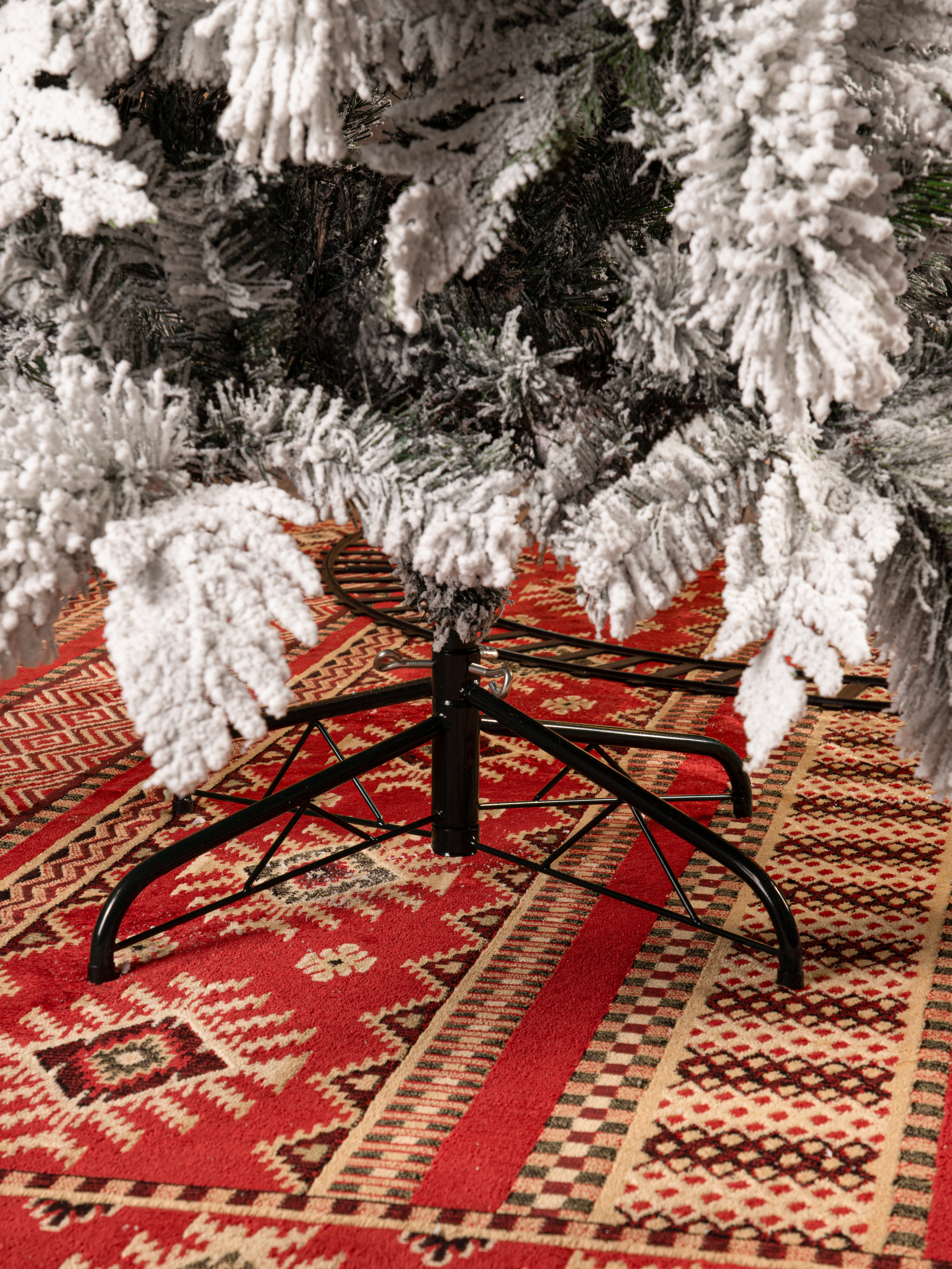 Ель Гримм заснеженная Поезд Ёлок 210 см. - фото 5