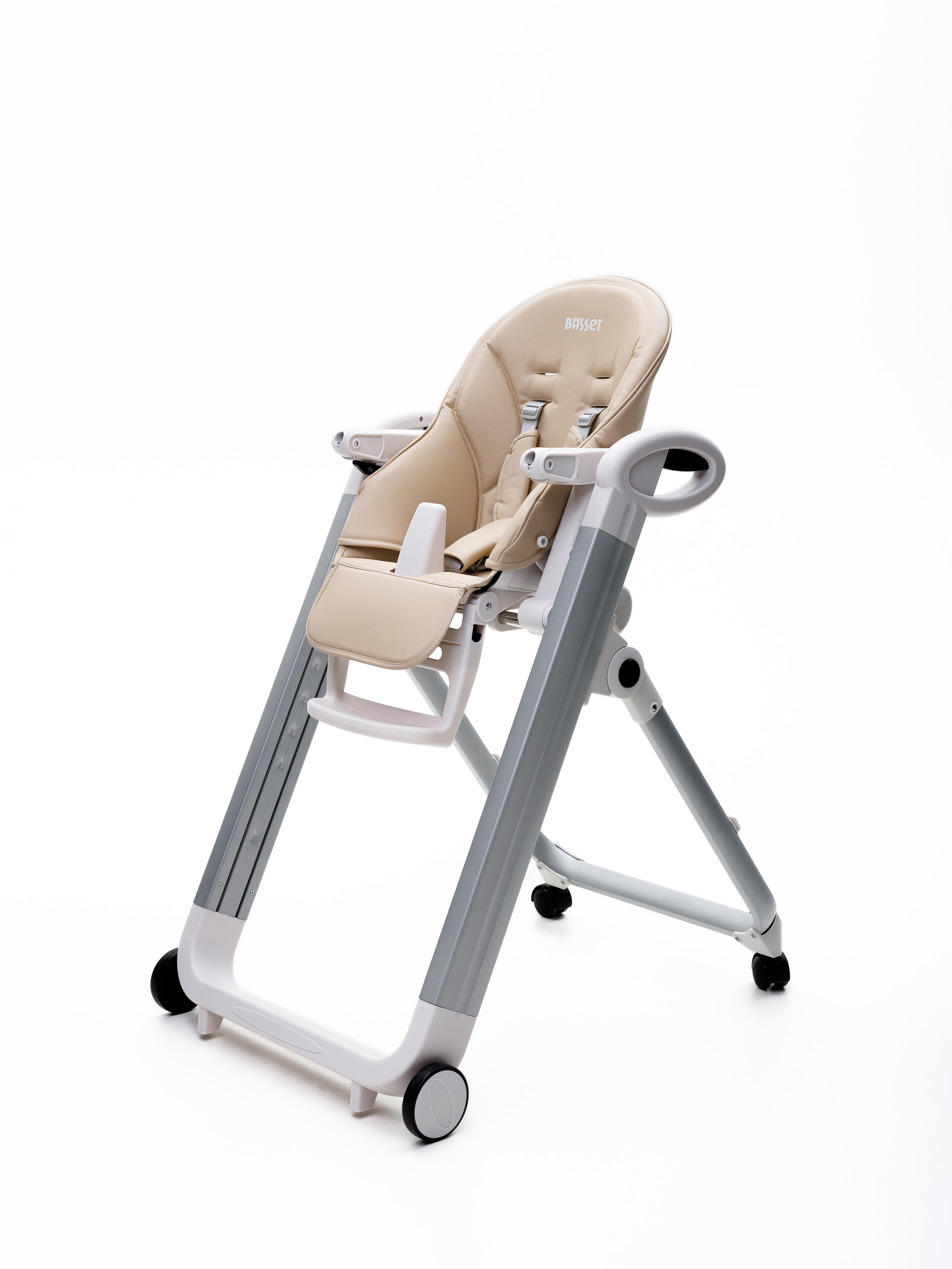 Стульчик для кормления BASSET B2 бежевый - фото 13
