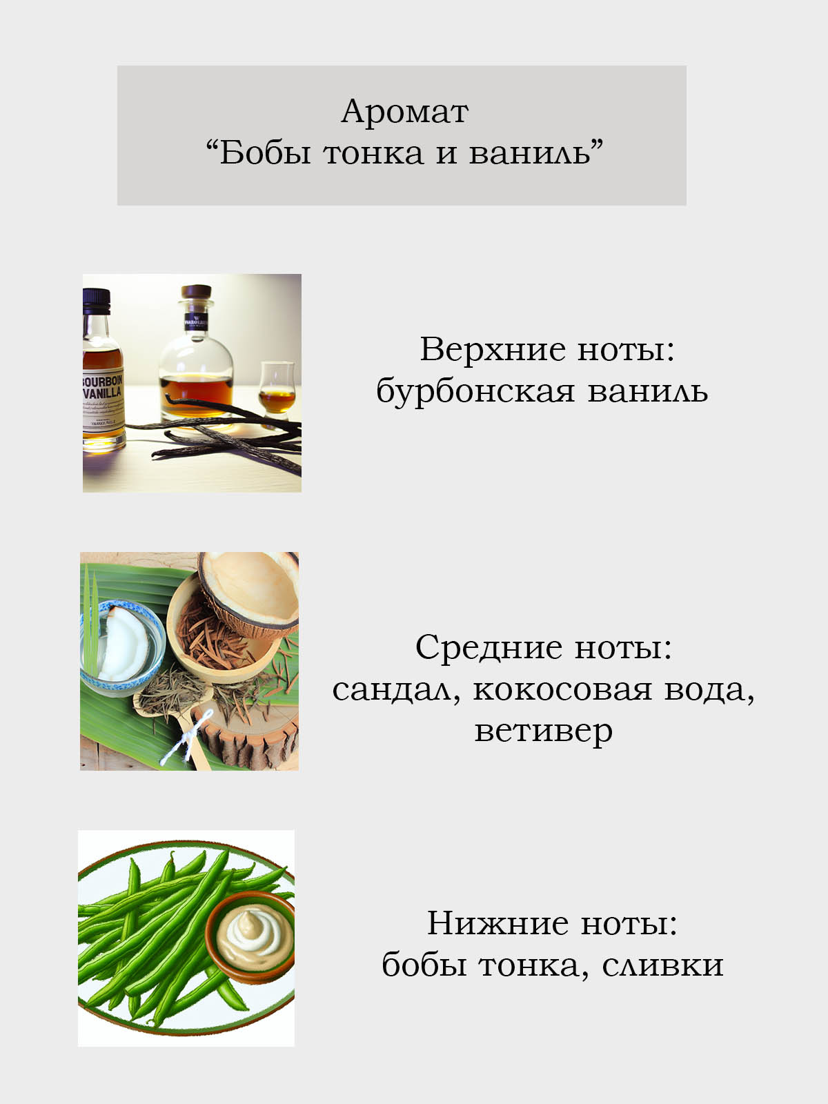 Диффузор для дома с палочками Plates and More Бобы тонка и ваниль 50 мл - фото 2