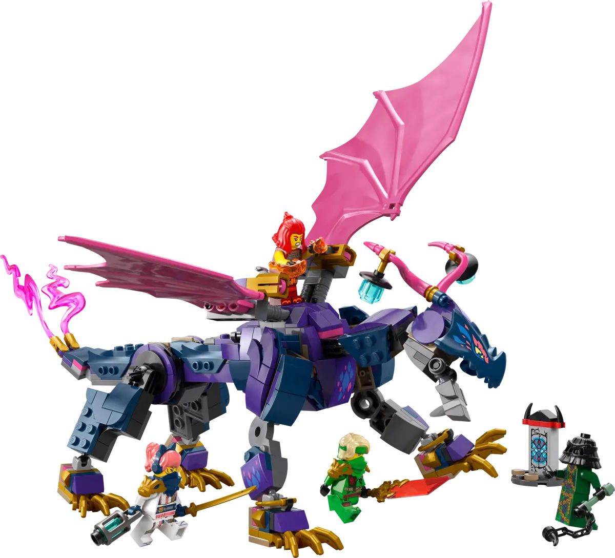 Конструктор LEGO NINJAGO Мастер дракон Ронту 381 дет. - фото 2