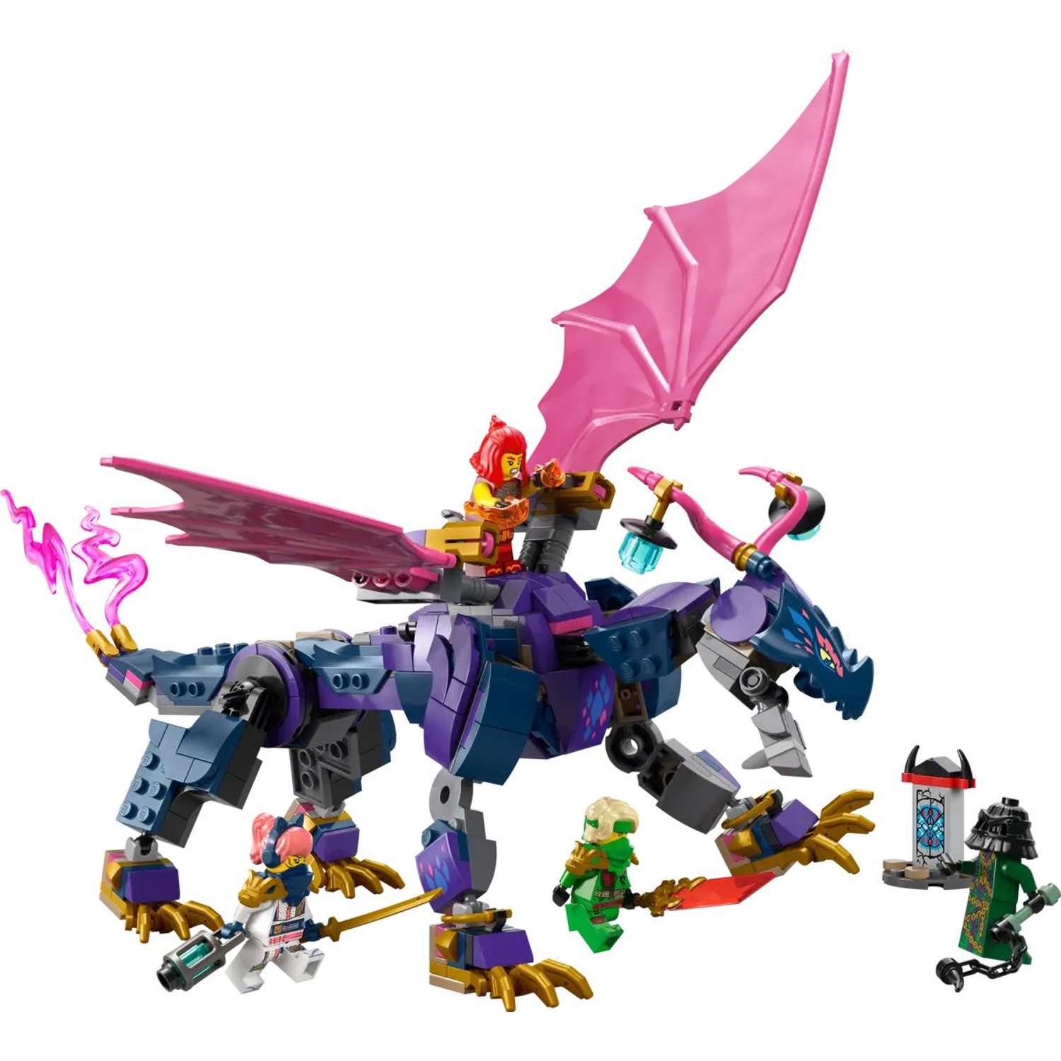 Конструктор LEGO NINJAGO Мастер дракон Ронту 381 дет. - фото 2