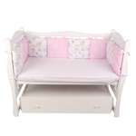 Борт в кроватку Amarobaby Мышата в облаках 12элементов AMARO-3112-MvO