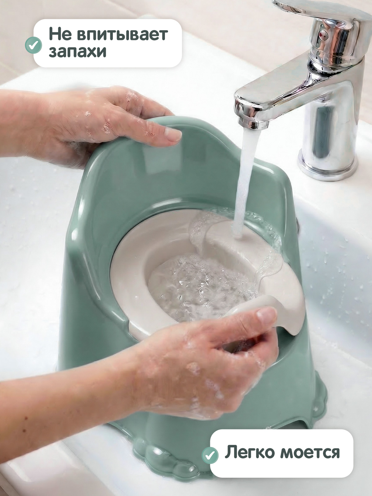 Горшок Компания Друзей хаки зеленый - фото 5