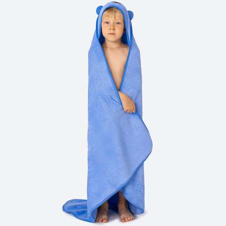 Полотенце BabyBunny с уголком Мишка 100х100см