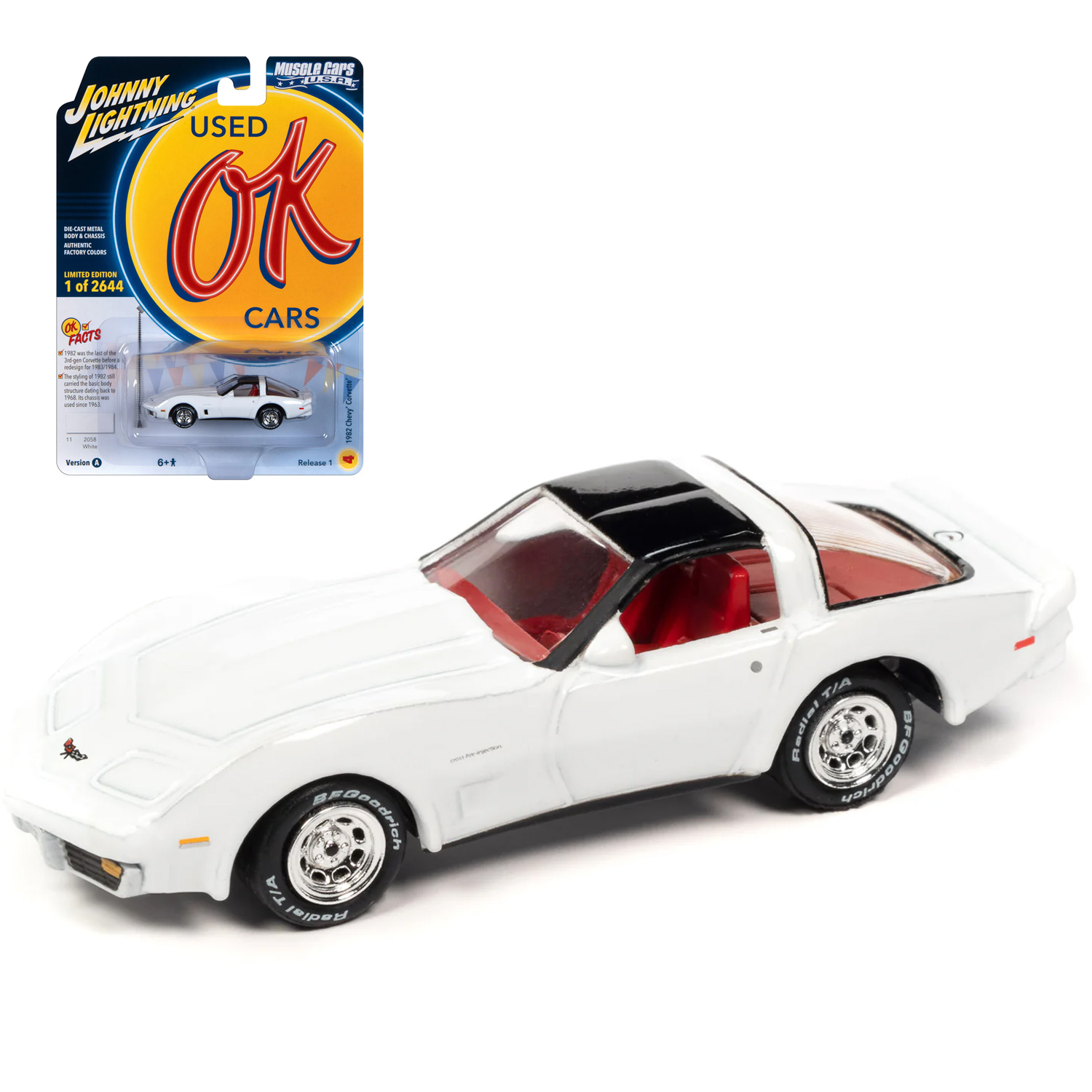 Автомобиль Johnny Lightning 1:64 JLMC032A-R1-N4 - фото 1