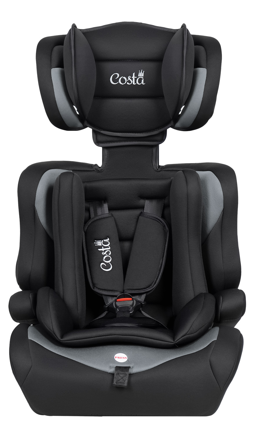 Автокресло Costa HC-01 1/2/3 (9-36 кг) серый - фото 13