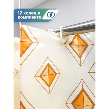 Шторка для ванной комнаты VILINA Шторка для ванной комнаты