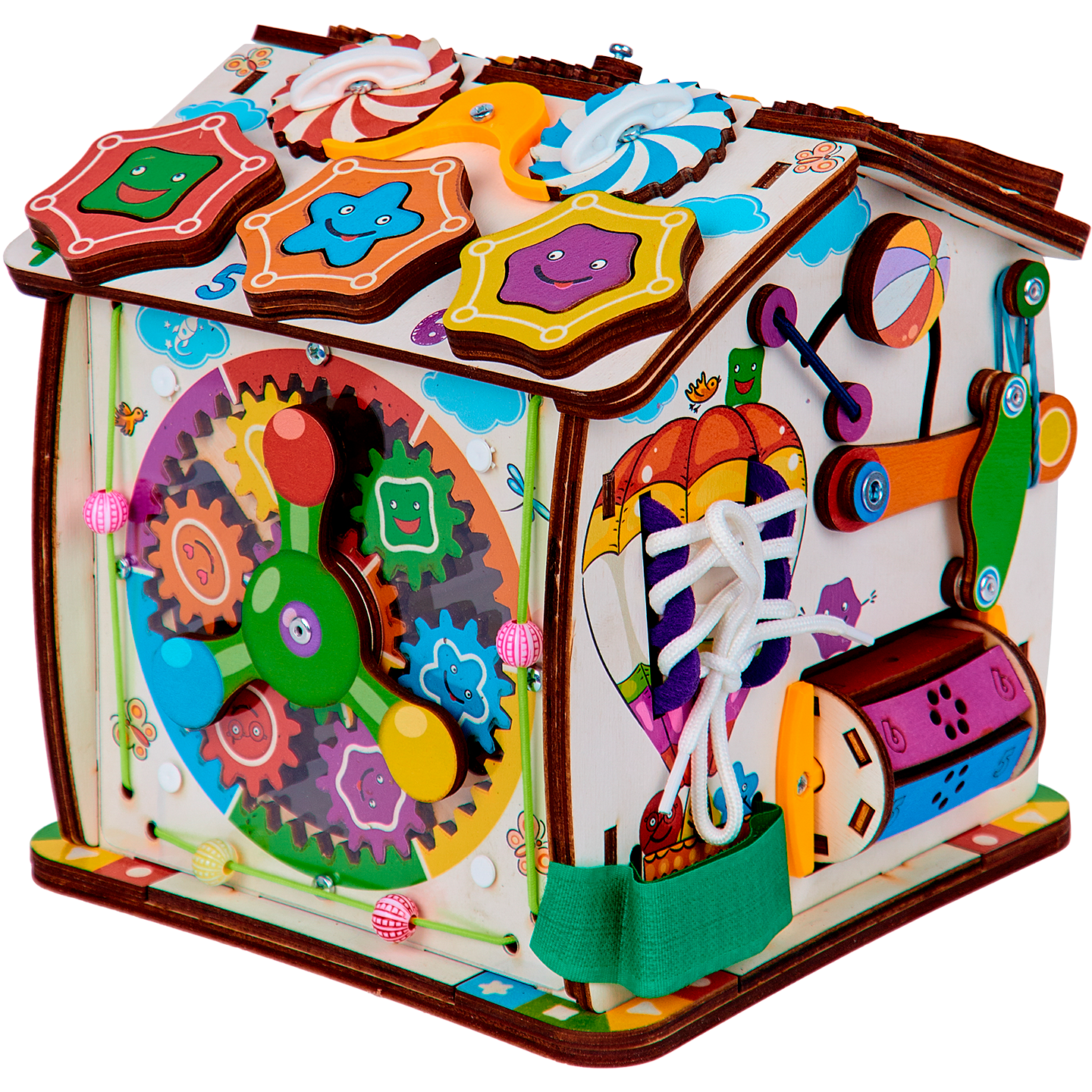 Игрушка Evotoys бизиборд - фото 15