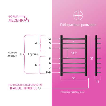 Полотенцесушитель VLK calor-09