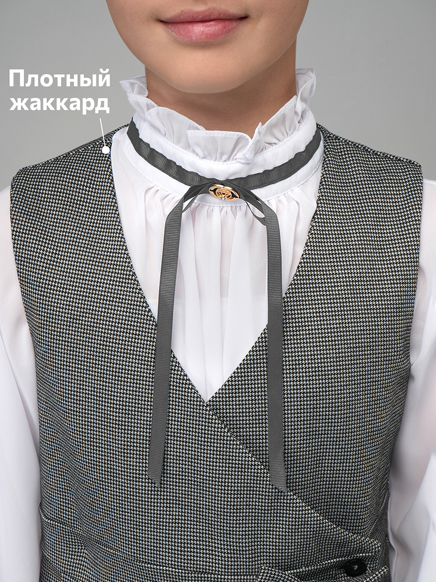 Сарафан HappyFox HF55146серый - фото 3