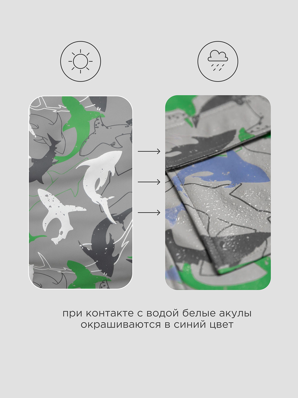 Дождевик Acoola 20120800002_0095375 - фото 3