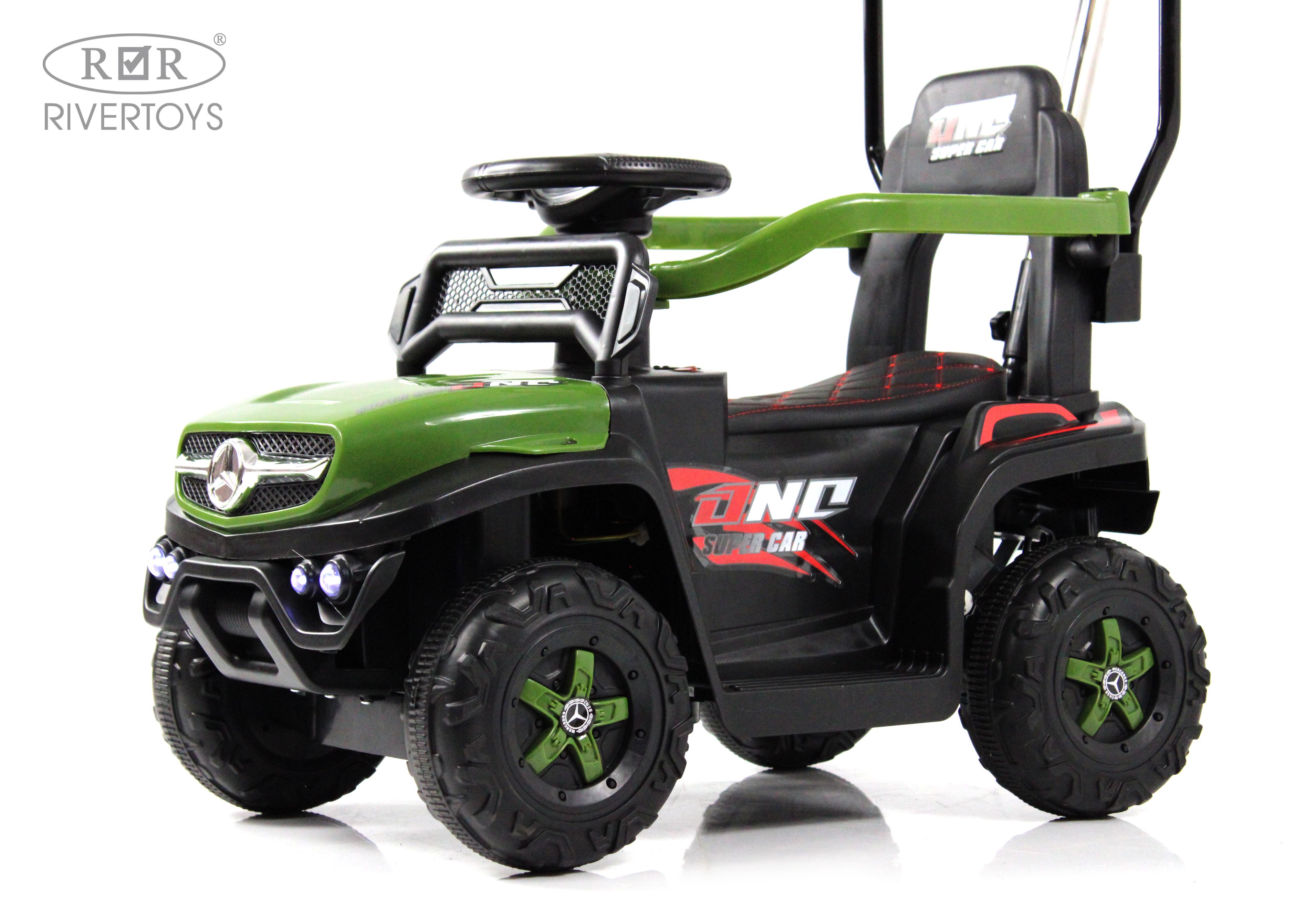 Электромобиль RIVERTOYS G005GG-GREEN С пультом ДУ - фото 2