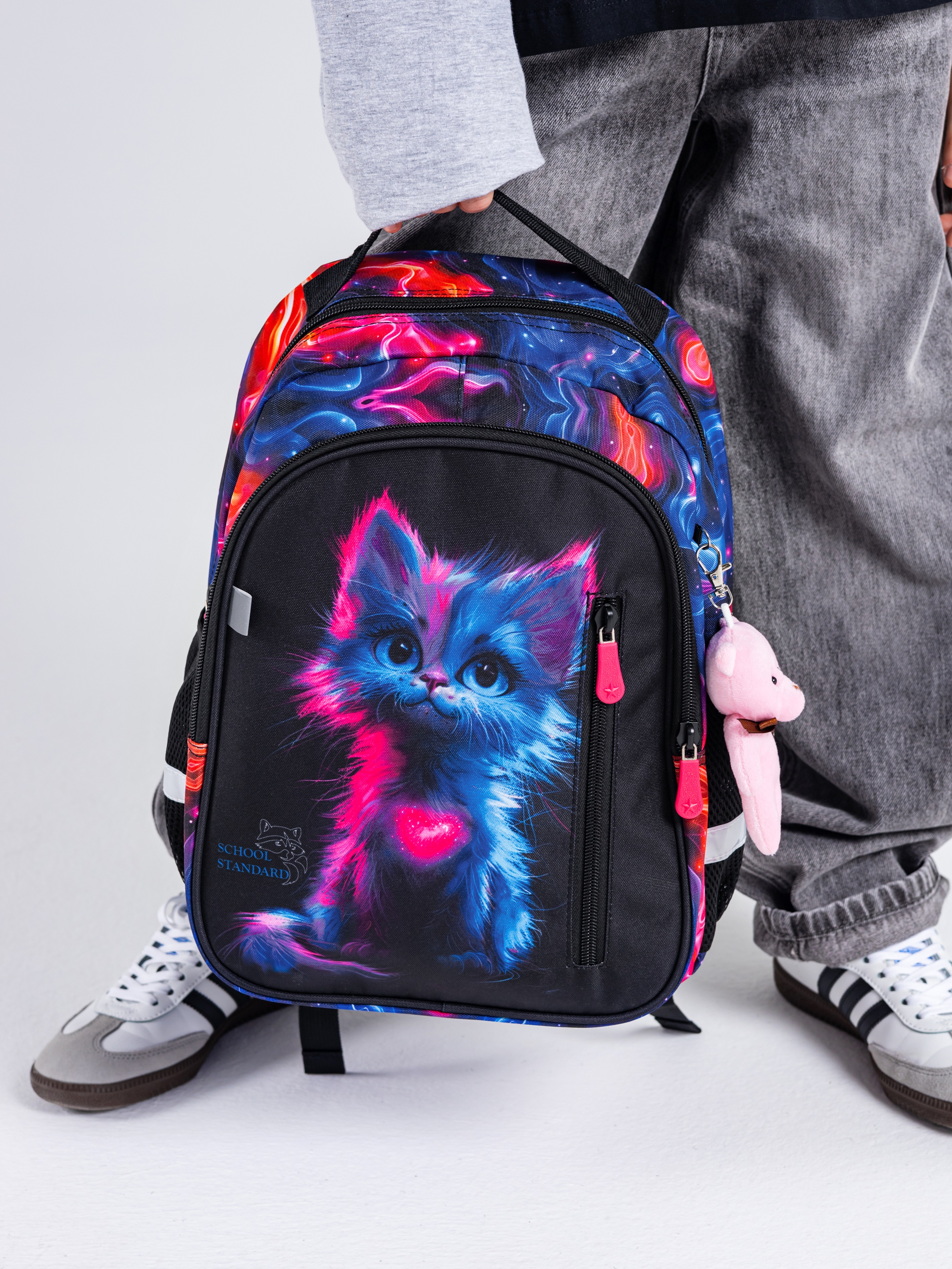 Рюкзак School Standard первокласснику набор 4 в 1 - фото 3