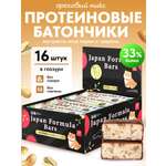 Протеиновые батончики без сахара Japan Formula набор 16шт