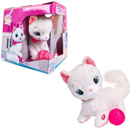 Игрушка интерактивная IMC Toys Кошка Bianca в комплекте с клубком