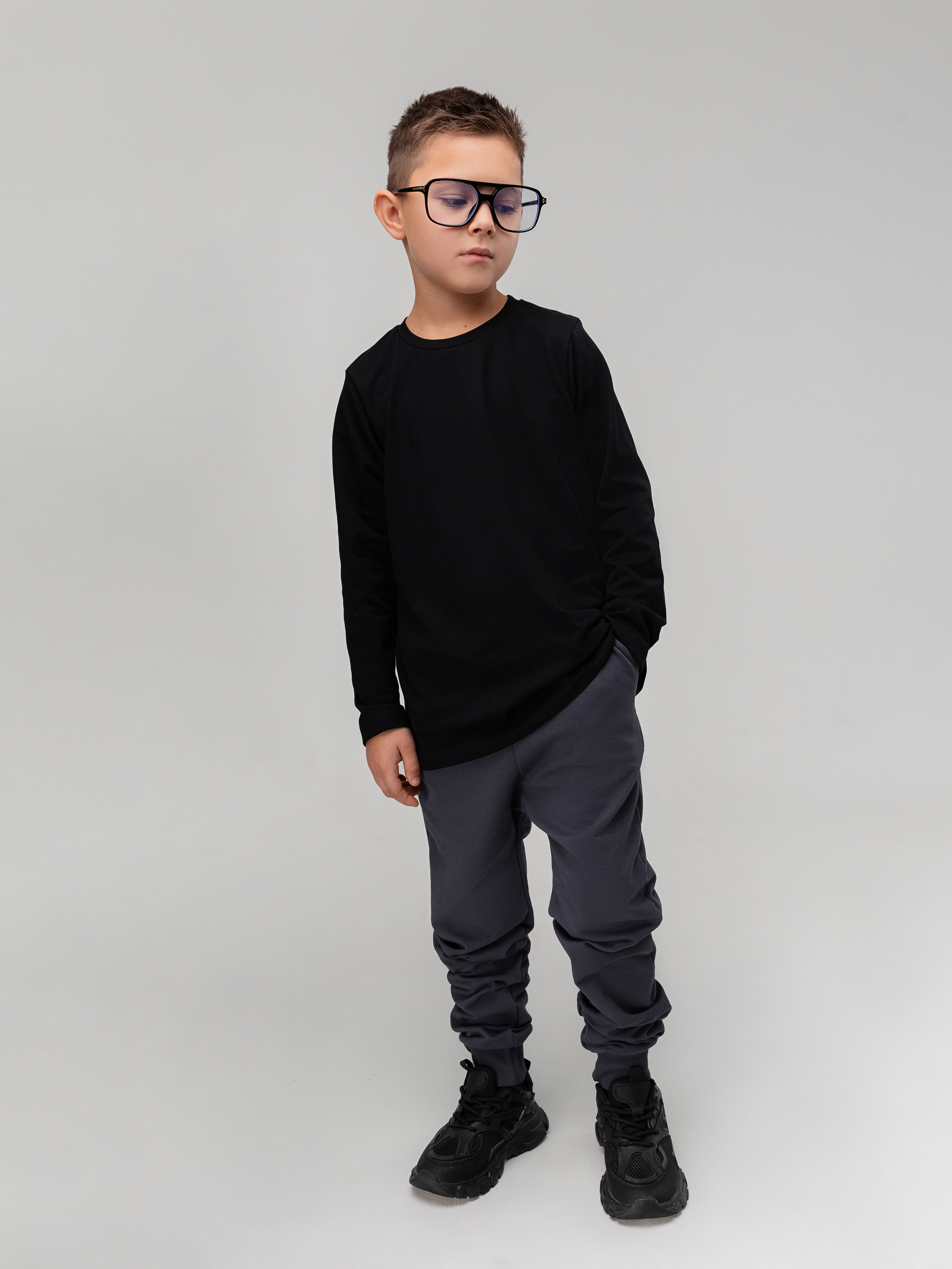 Брюки спортивные Bodo 6-338МU_серый - фото 3