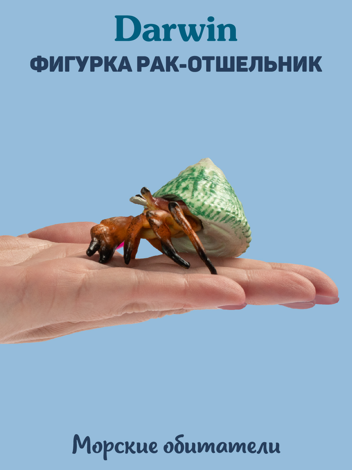 Фигурка DARWIN Животные Рак-отшельник - фото 2