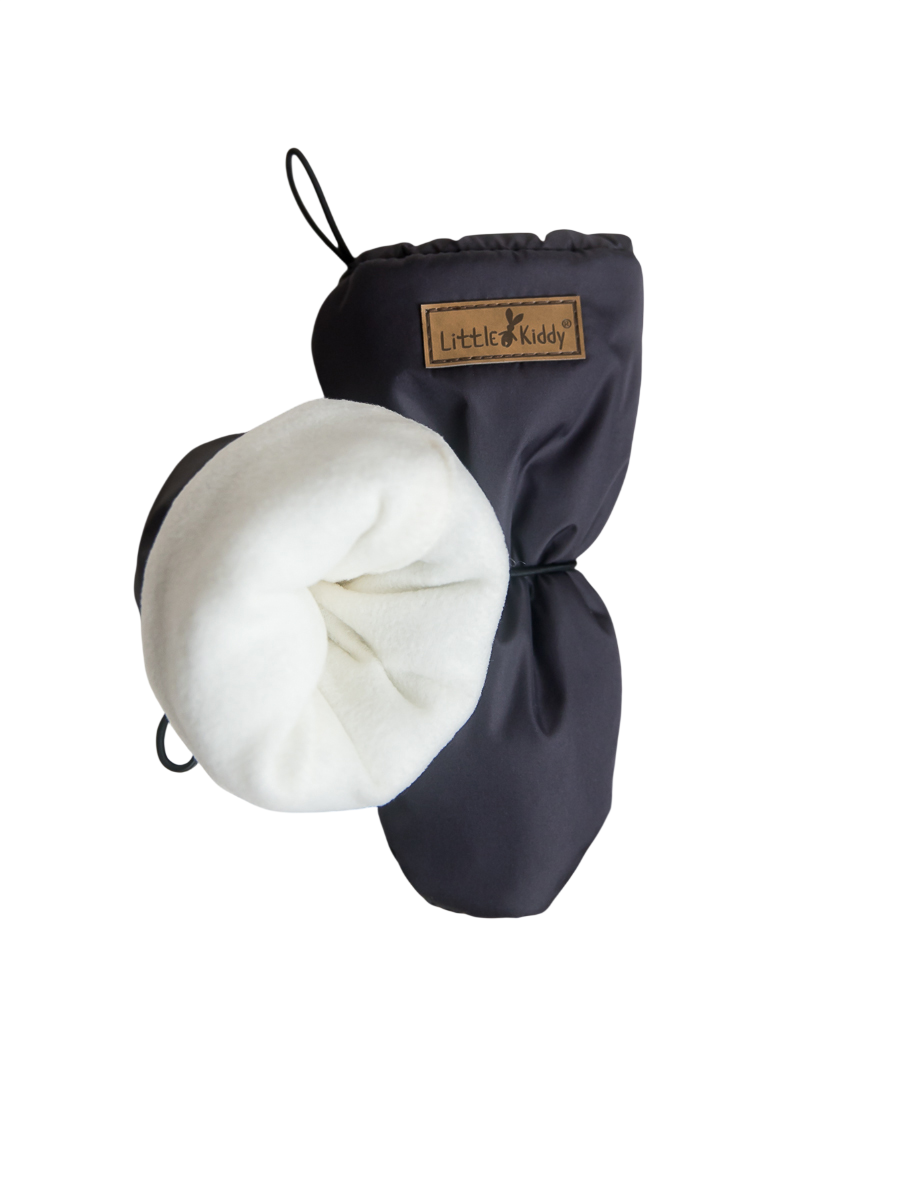 Варежки LittleKiddy varegkiтемно-серый - фото 3