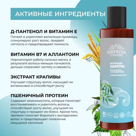 Шампунь Siberina