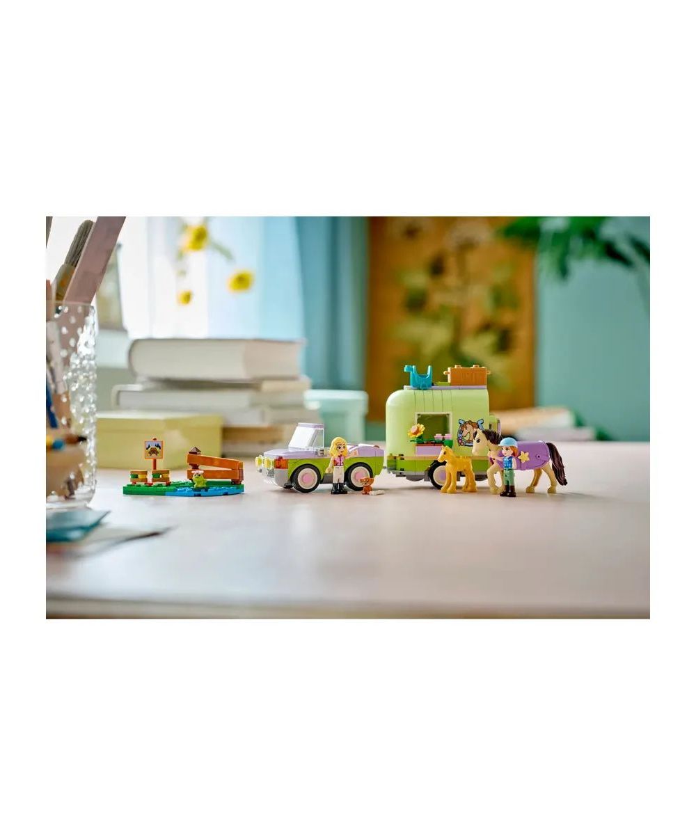 Конструктор LEGO Friends Фургон для лошади и жеребенка 279 дет. - фото 7