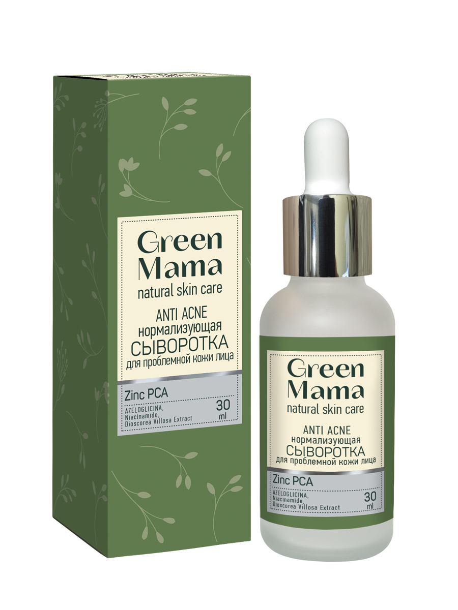 Сыворотка Green Mama Anti acne 30 мл - фото 1