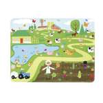 Детский складной МУЛЬТИФАН Синий Трактор