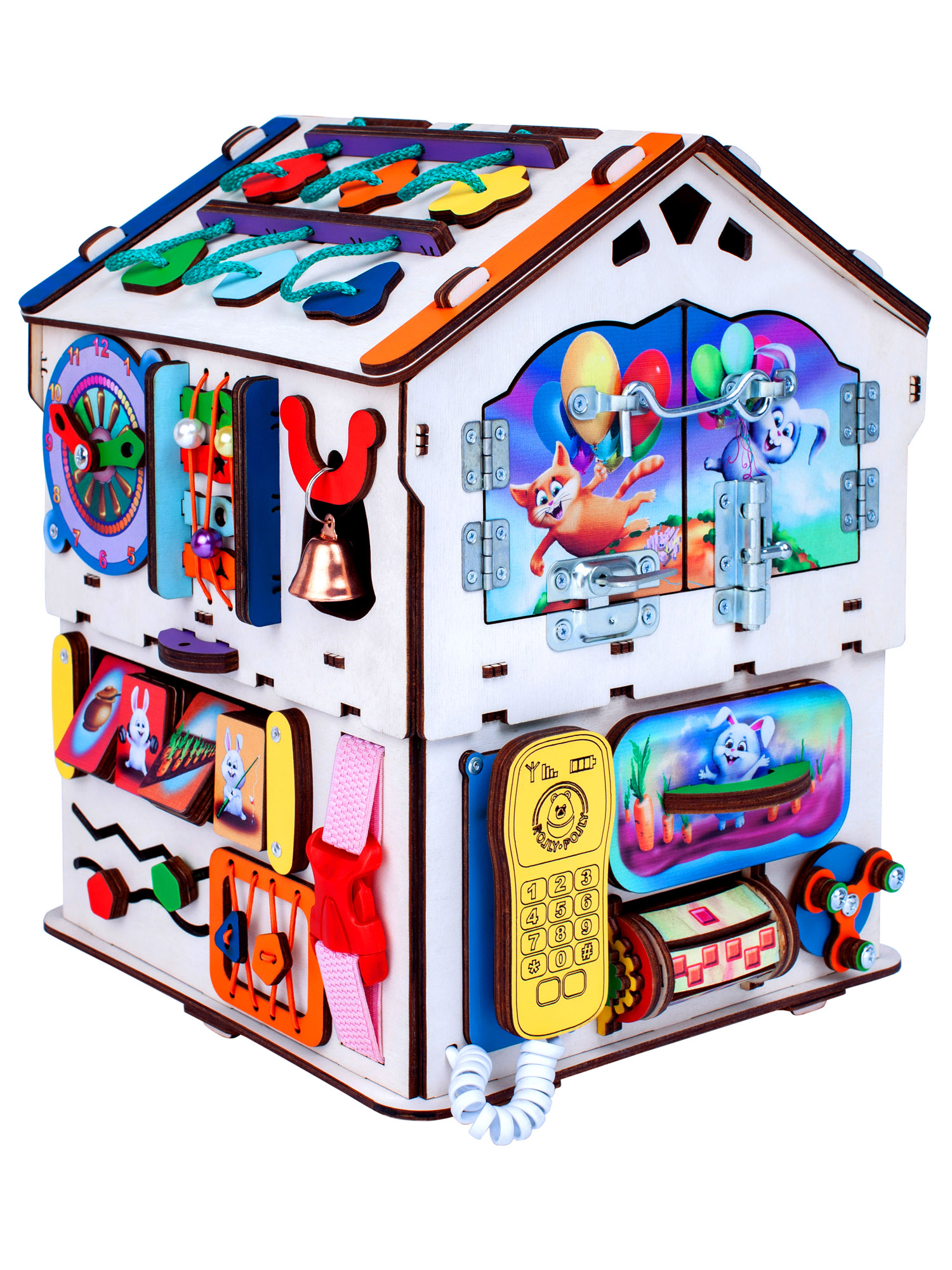 Игрушка Jolly Kids бизиборд Бизидом - фото 13
