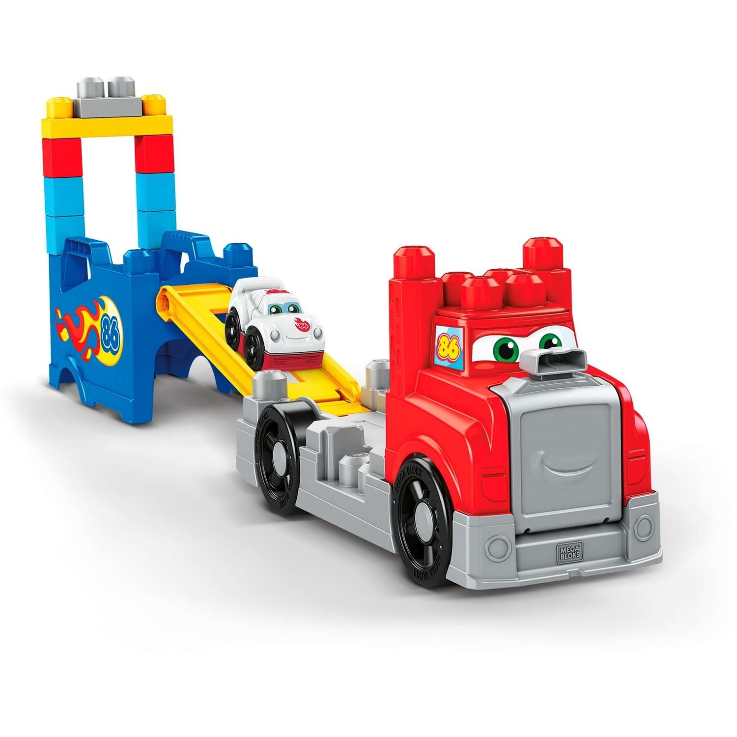 Конструктор Mega Bloks Большая машинка для гонок 12 дет. - фото 10