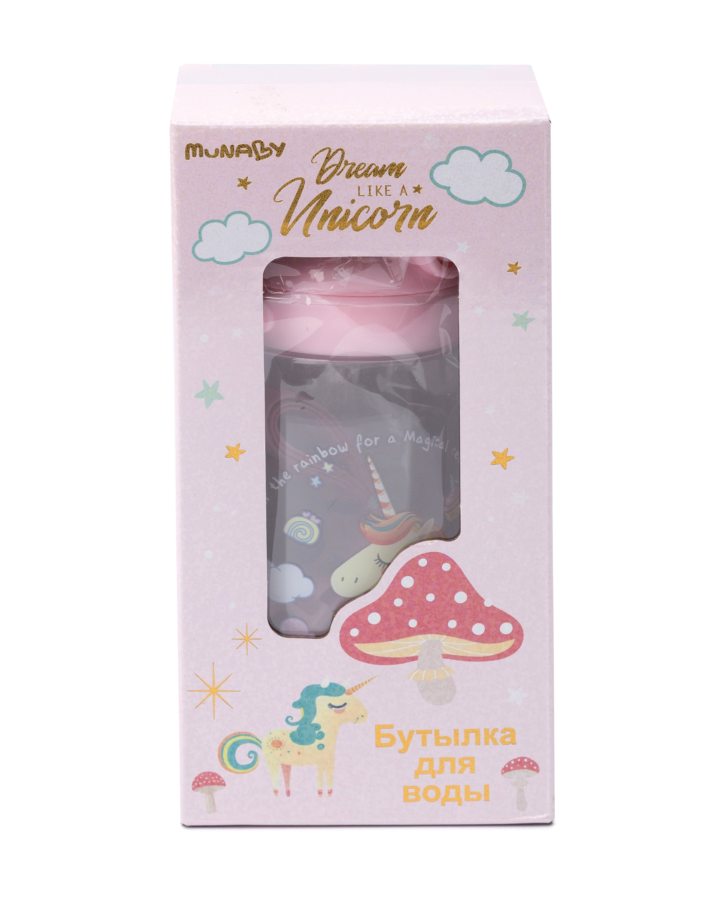 Бутылка Munaby Единорог 550 мл - фото 4