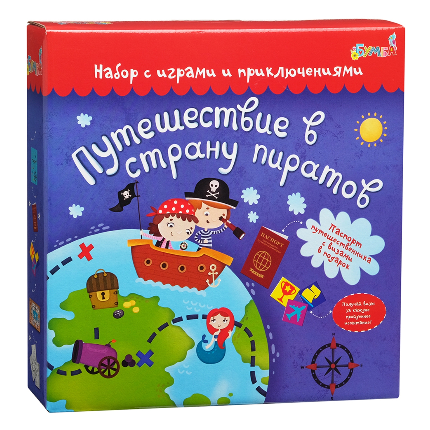 Настольная игра Бумбарам Квест Путешествие к пиратам - фото 1