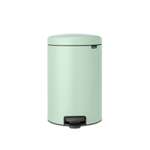 Бак мусорный Brabantia NewIcon с педалью мятно-голубой 20л 233920